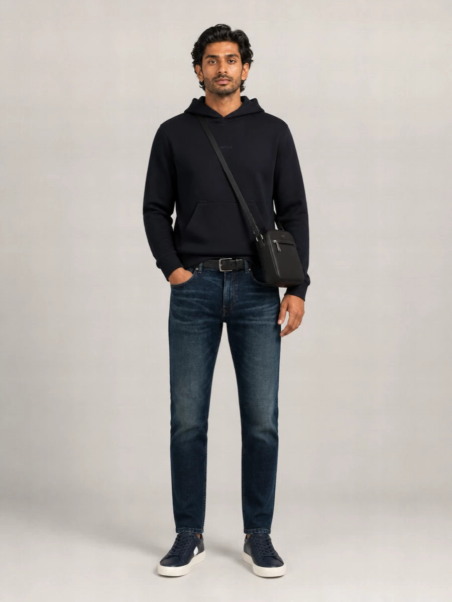 Boss Cotton Hoodie