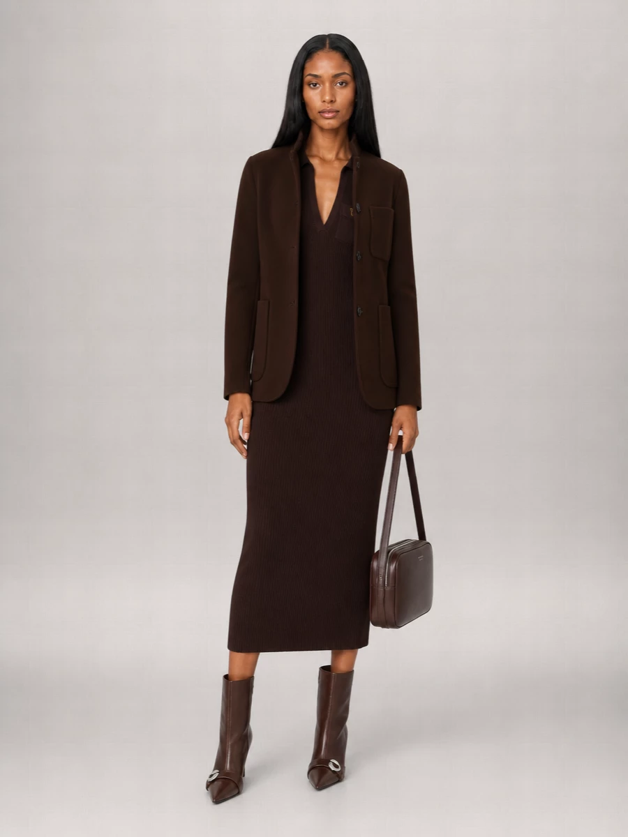 Circolo 1901 Slim-Fit Single-Breasted Coat