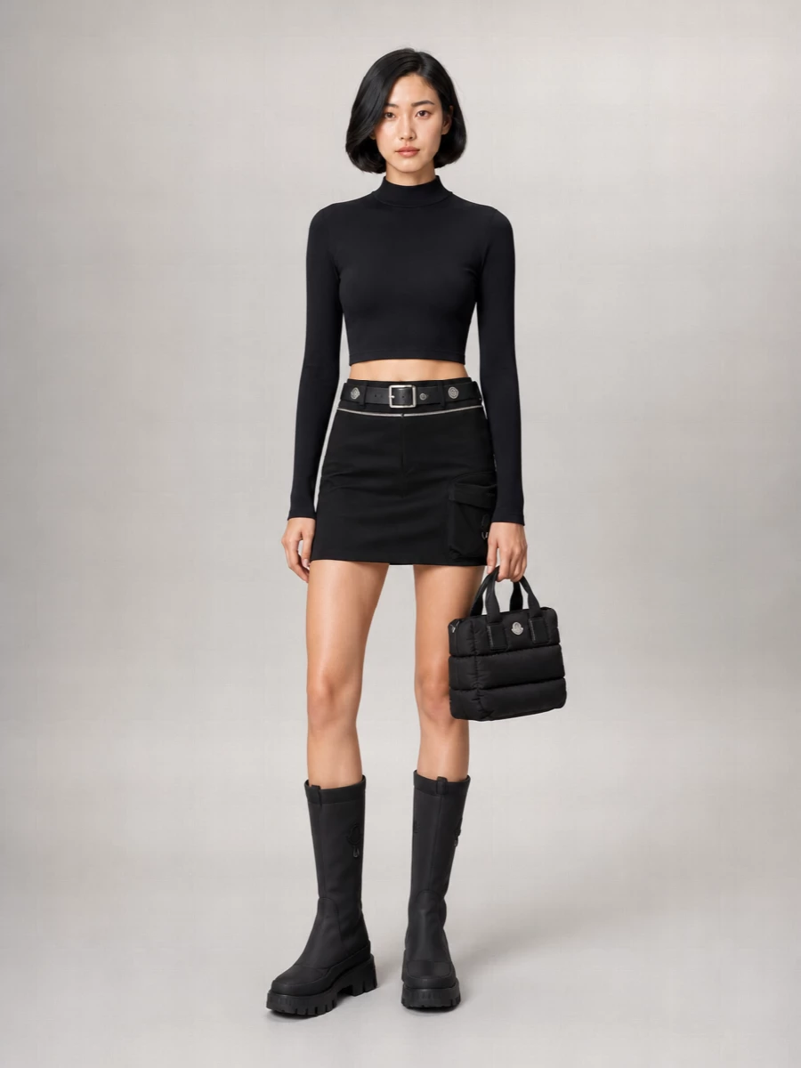 Moncler Genius Cotton Mini Skirt