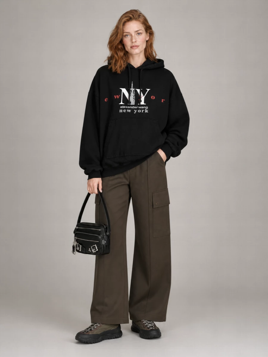 Miu Miu Technical Fabric Hi-Top Sneakers