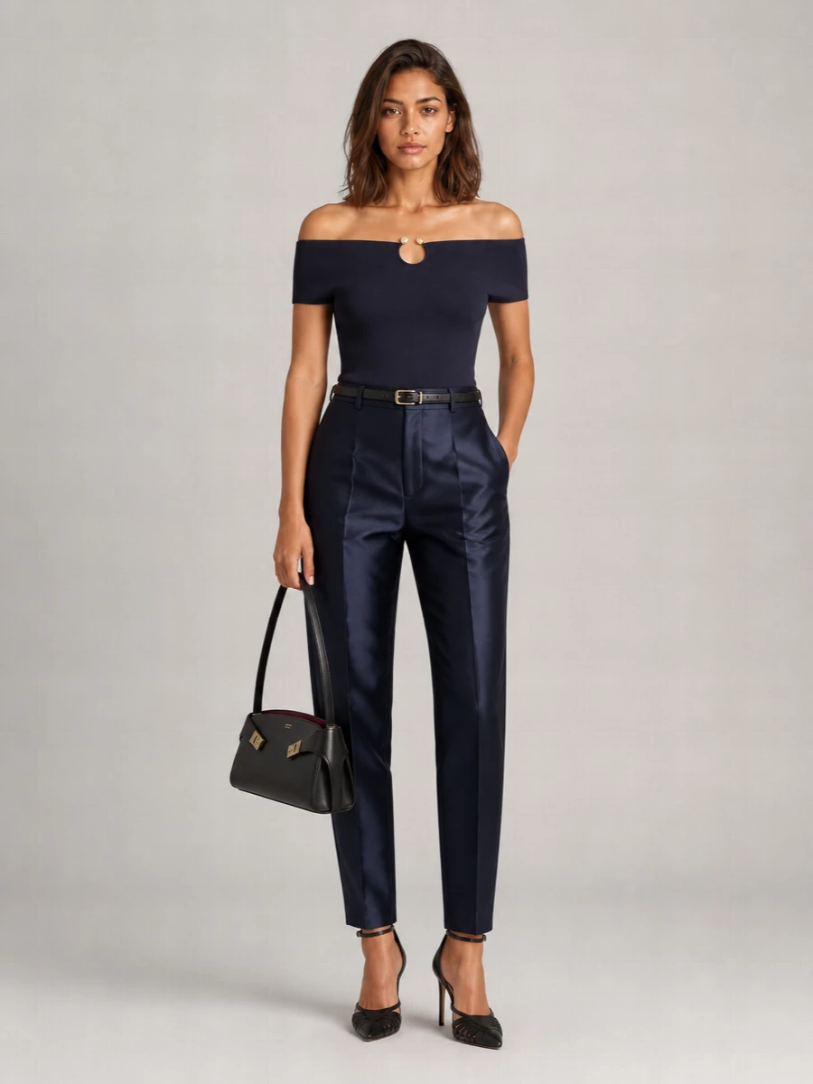 Alberta Ferretti Stretch Top
