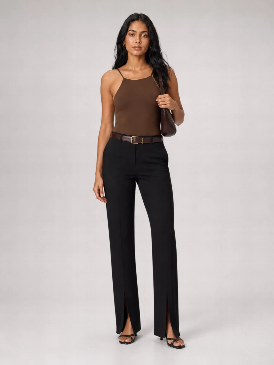 Jacquemus Ruffled One-Shoulder Swimsuit
