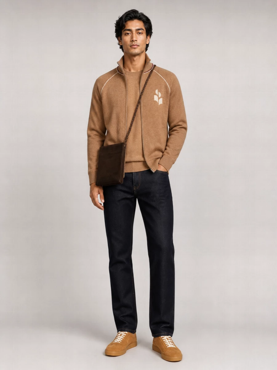 Isabel Marant Sergio Logo Lightweight Jacket