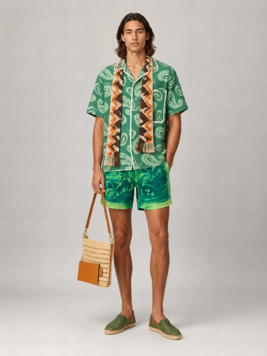 Loewe Paula's Ibiza Printed Swimming Shorts