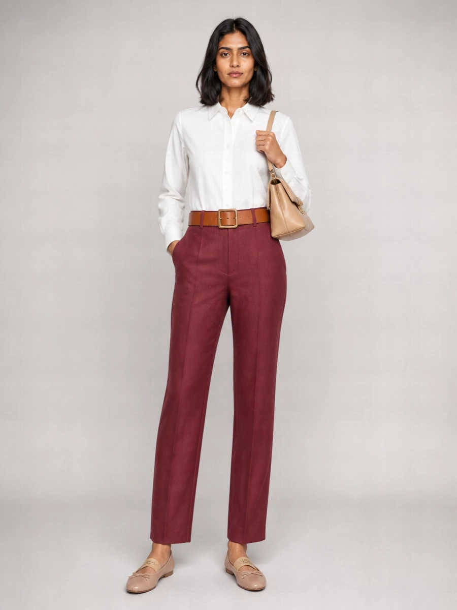 S Max Mara Straight-Leg Trousers