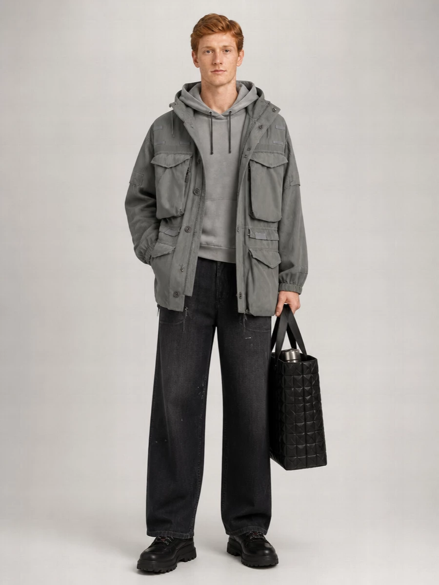 Maison Margiela Oversized Hooded Parka