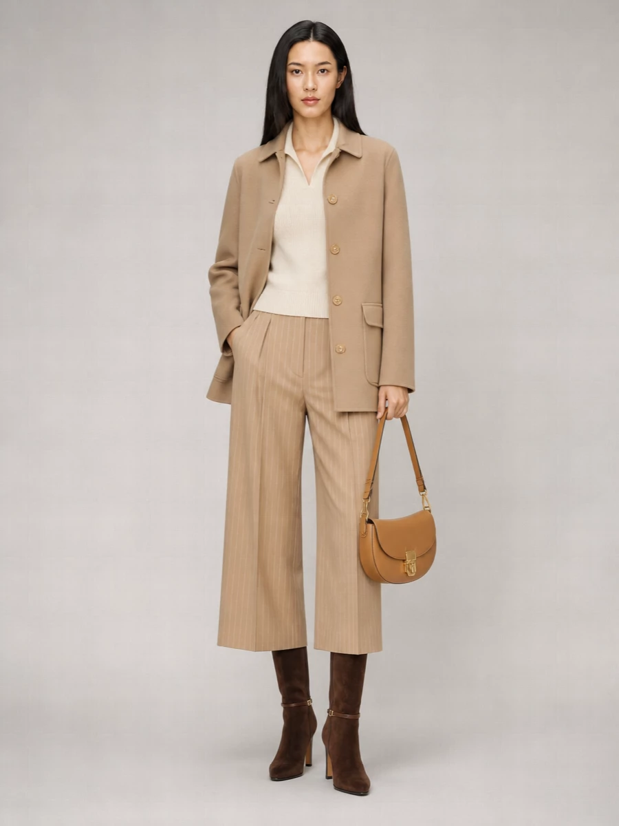 Valentino Garavani Cashmere Single-Breasted Coat
