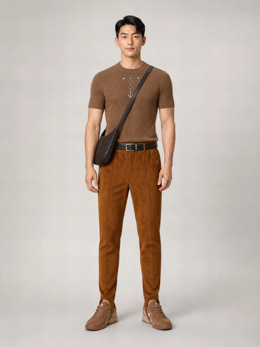 Prada Leather Trousers