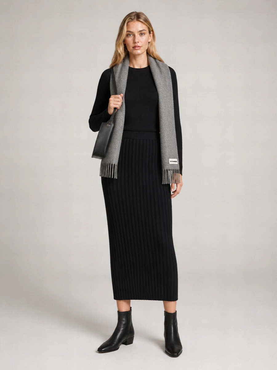 Lisa Yang Cashmere Crew Neck Long-Sleeve Jumper