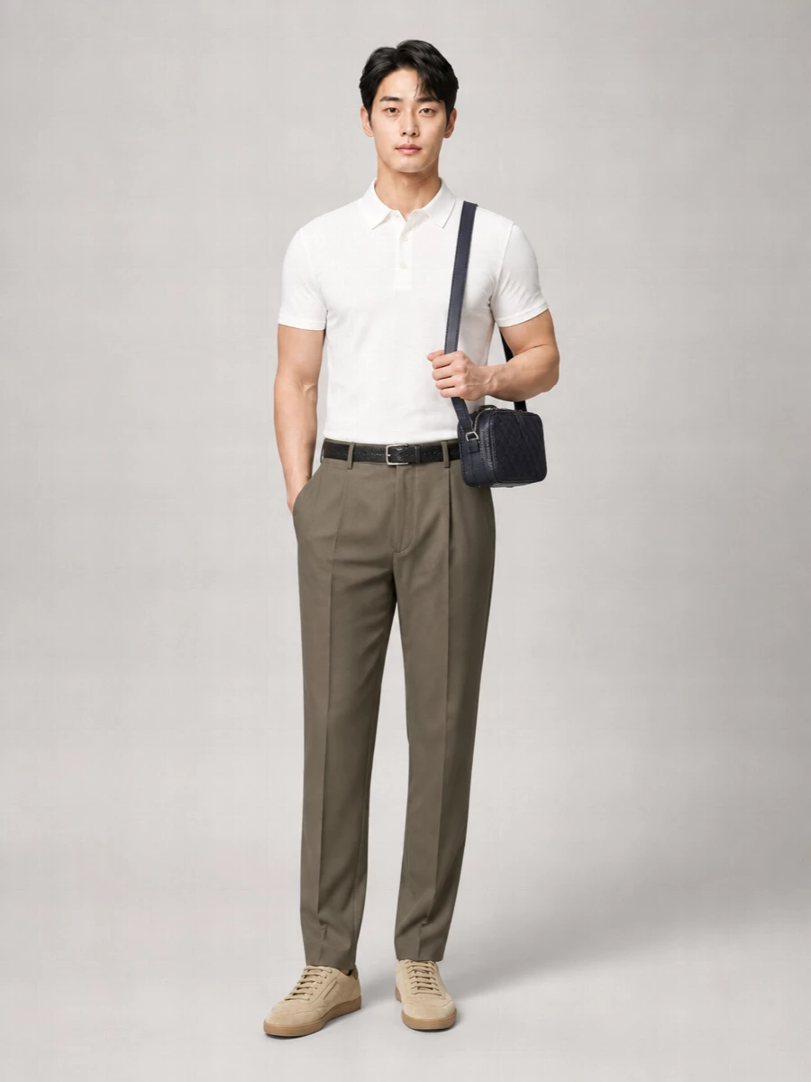 Zegna Cotton Piqué Short-Sleeve Polo Shirt