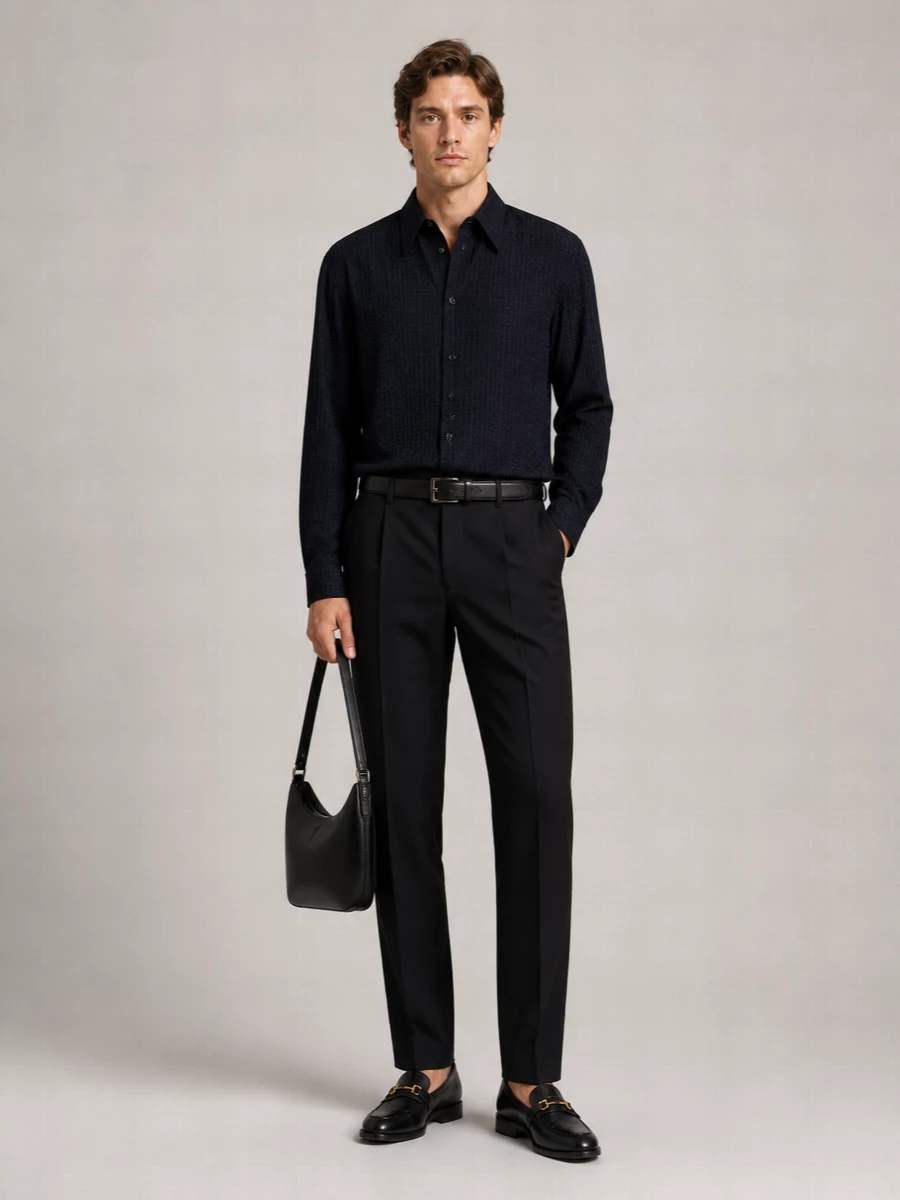 Versace Leather Loafers