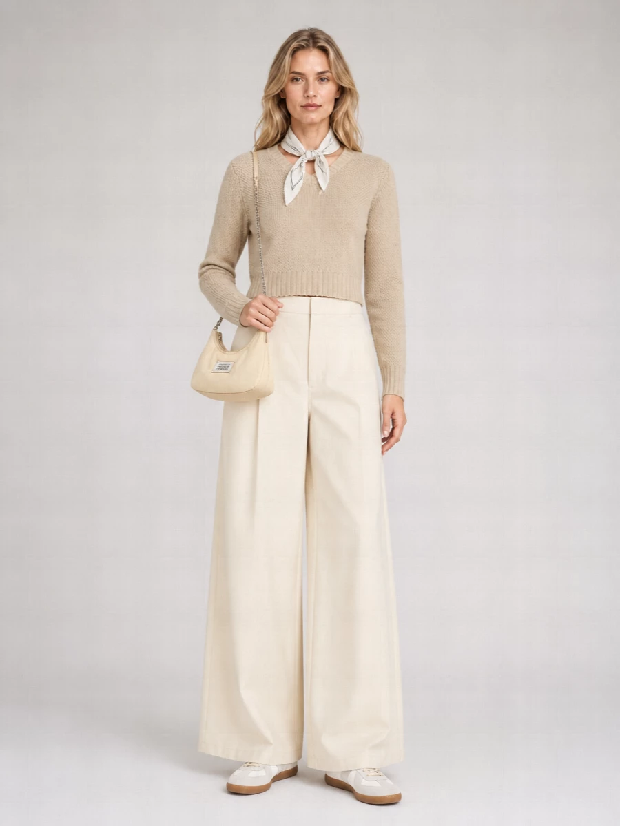 Maison Margiela Ribbed Hemp Sweater