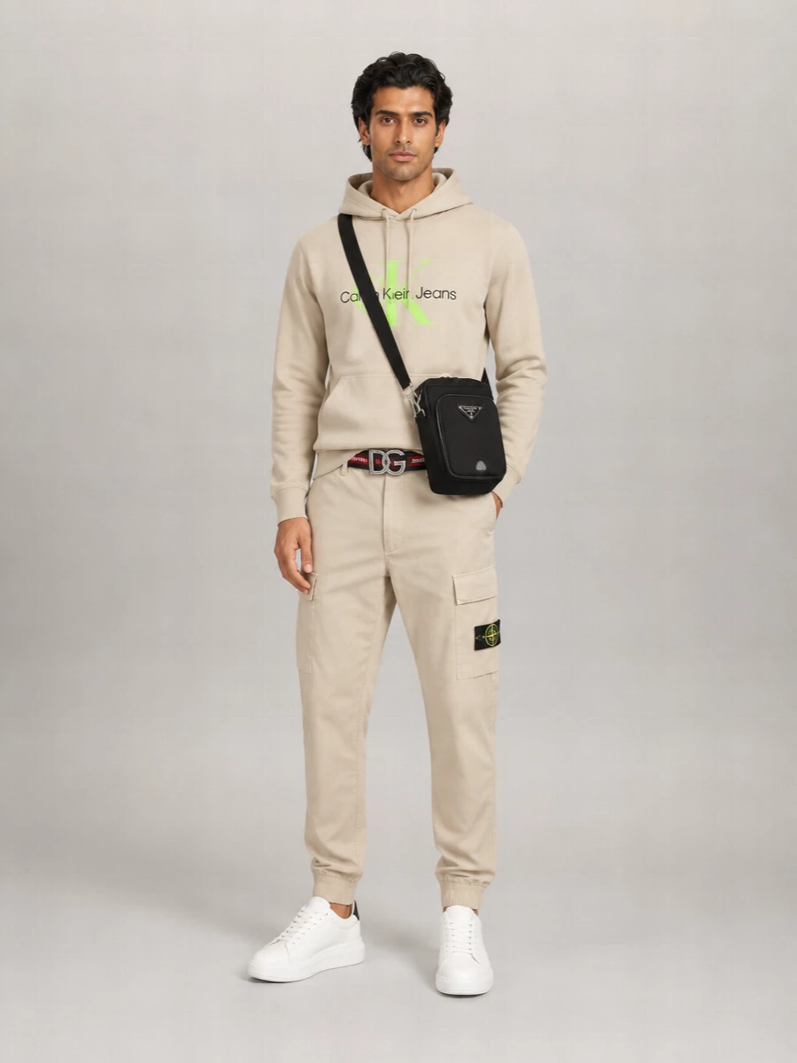 Calvin Klein Cotton Hooded Sweatshirt