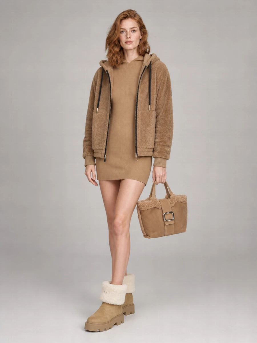 Moncler Reversible Hooded Cardigan Front Pockets