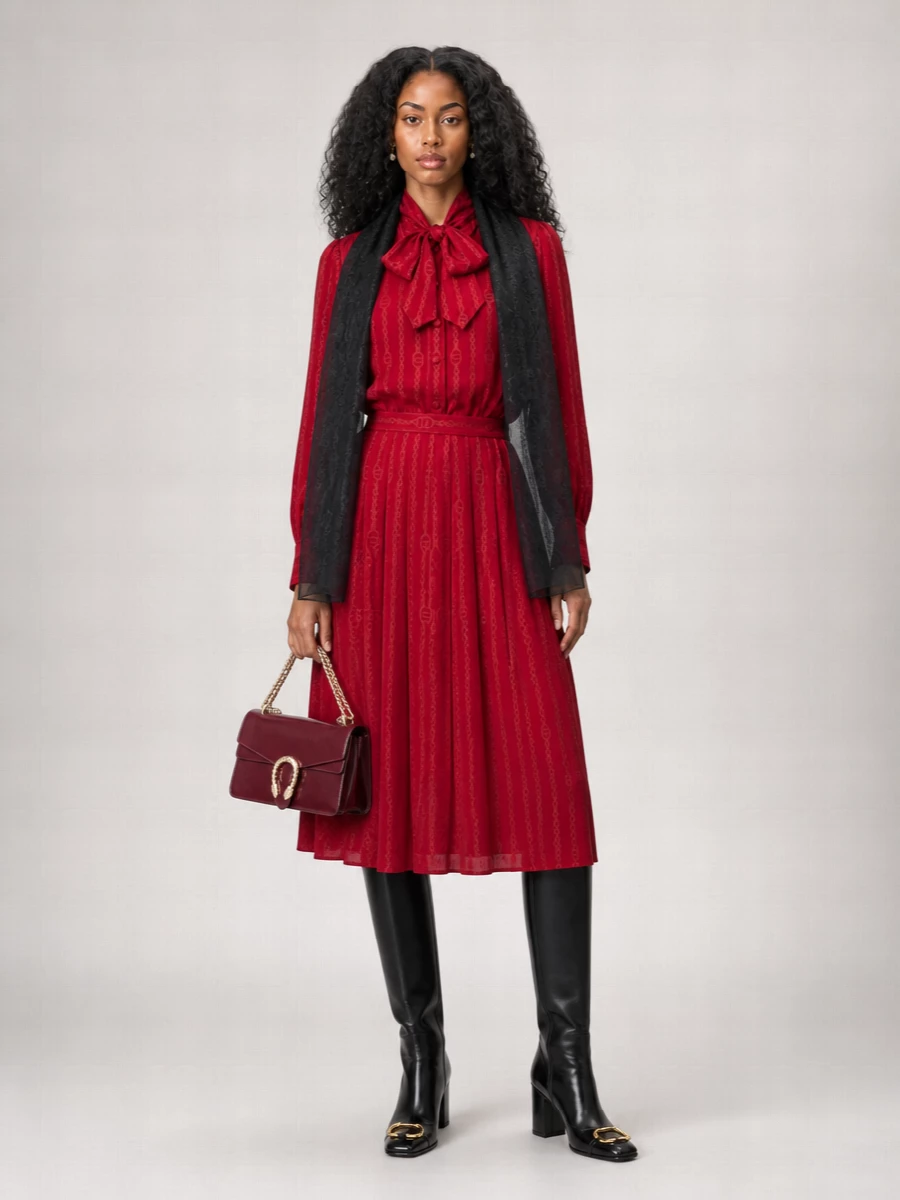 Gucci Leather Ankle Boots