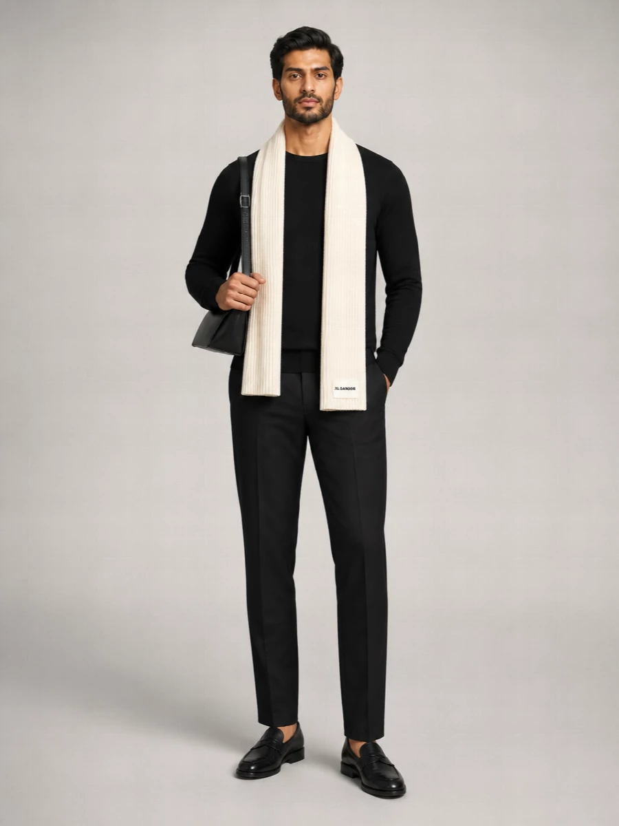 John Smedley Merino Wool Fine-Knit Crew-Neck Jumper
