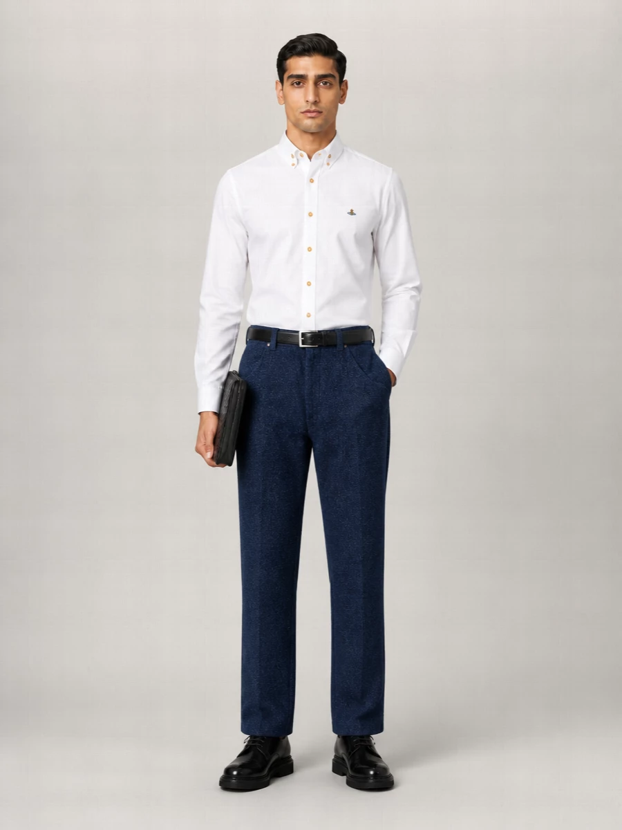 Vivienne Westwood Cotton Poplin Long-Sleeve Shirt