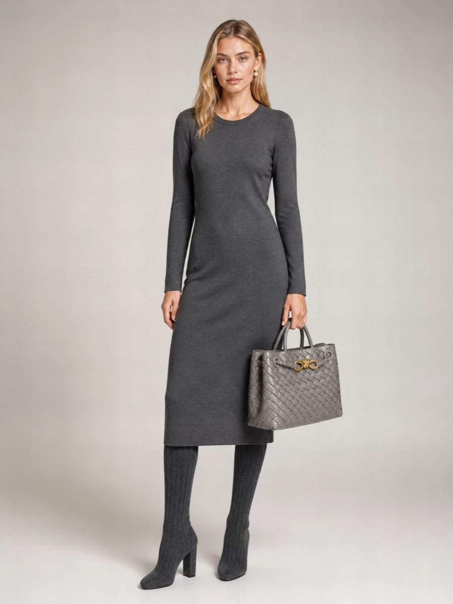 Vince knit midi dress