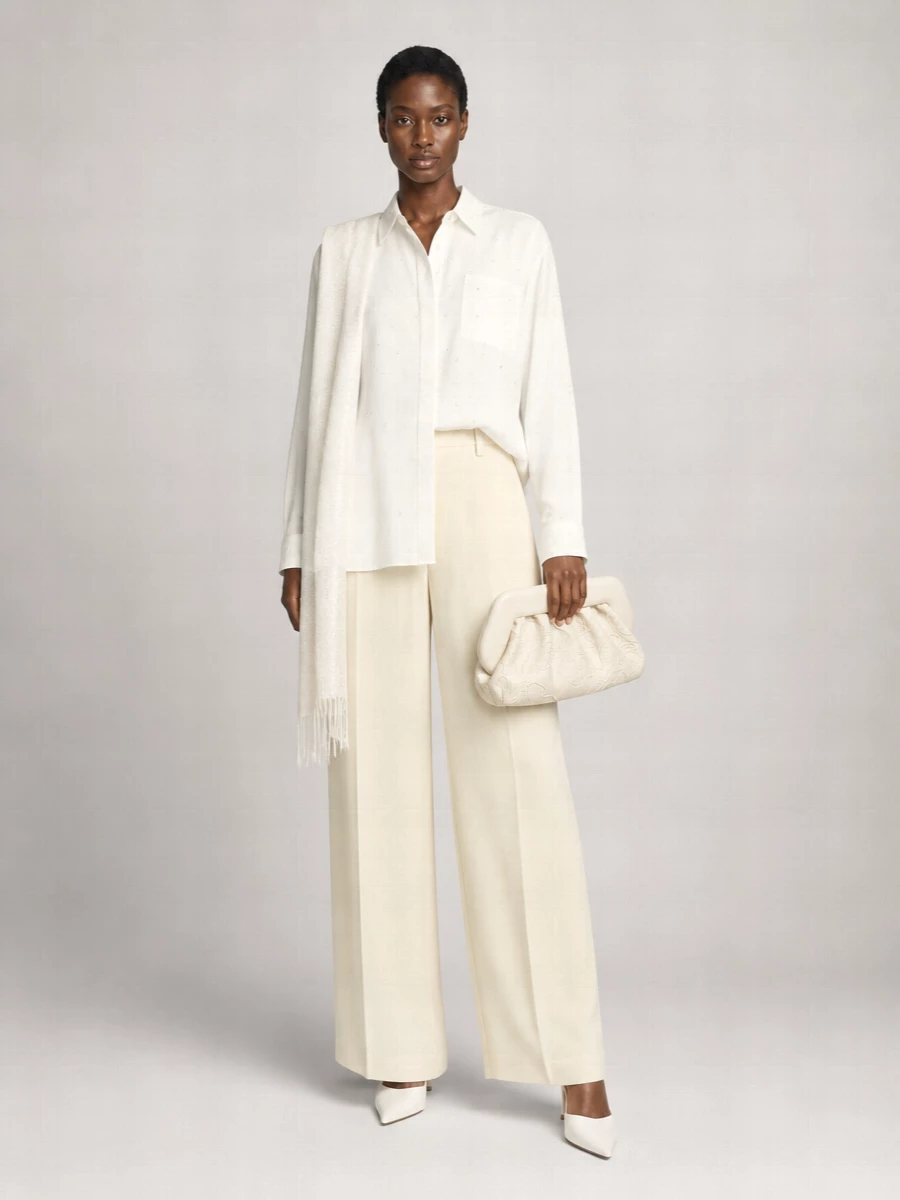 Giuseppe Di Morabito Crystal-Embellished Cotton Shirt