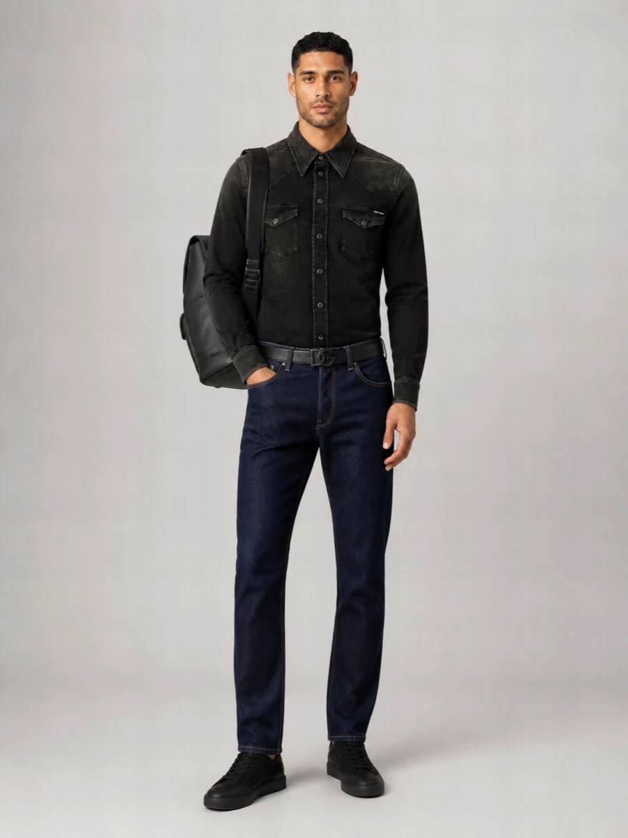 Dolce&Gabbana Straight-Leg Denim Jeans