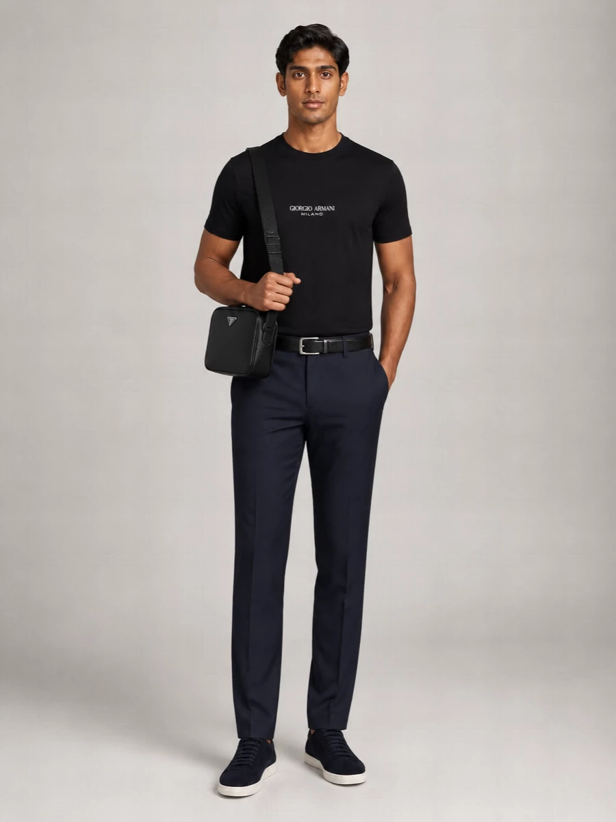 Giorgio Armani Cotton Short-Sleeve T-Shirt