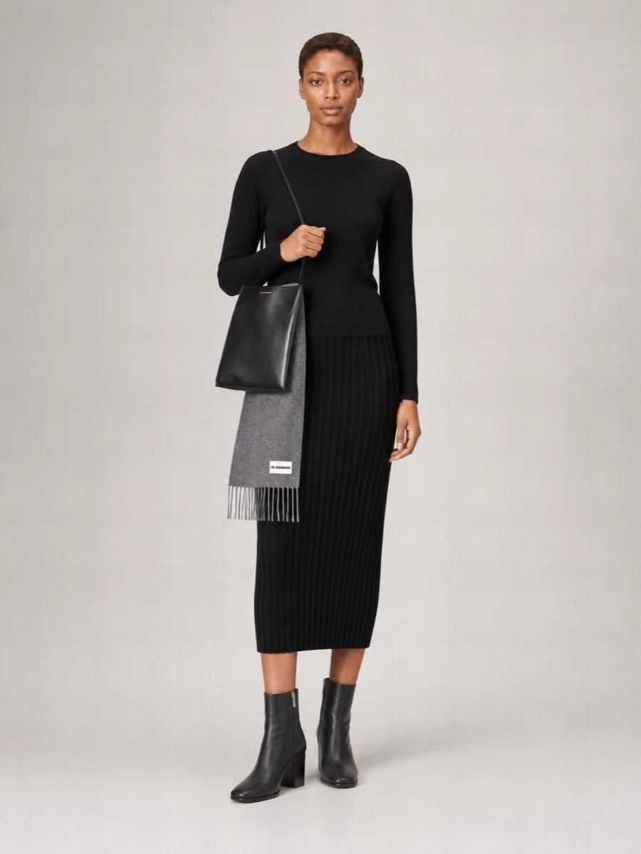 Calvin Klein Wool Blend Round Neck Jumper