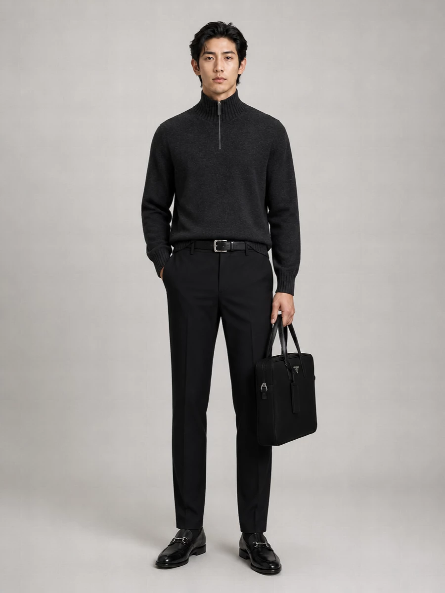 Ferragamo Regular-Fit Straight-Leg Trousers