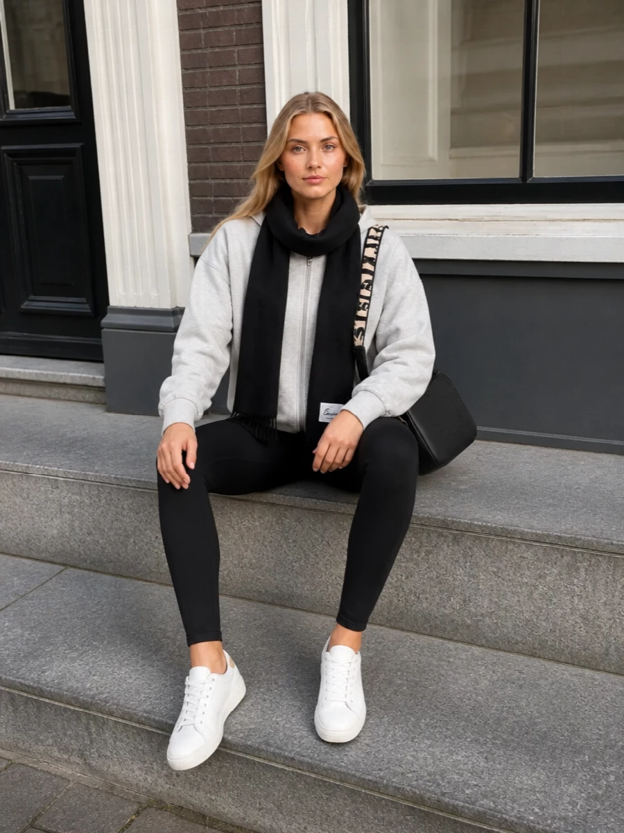 Calvin klein hoodie dolce gabbana leggings outfit