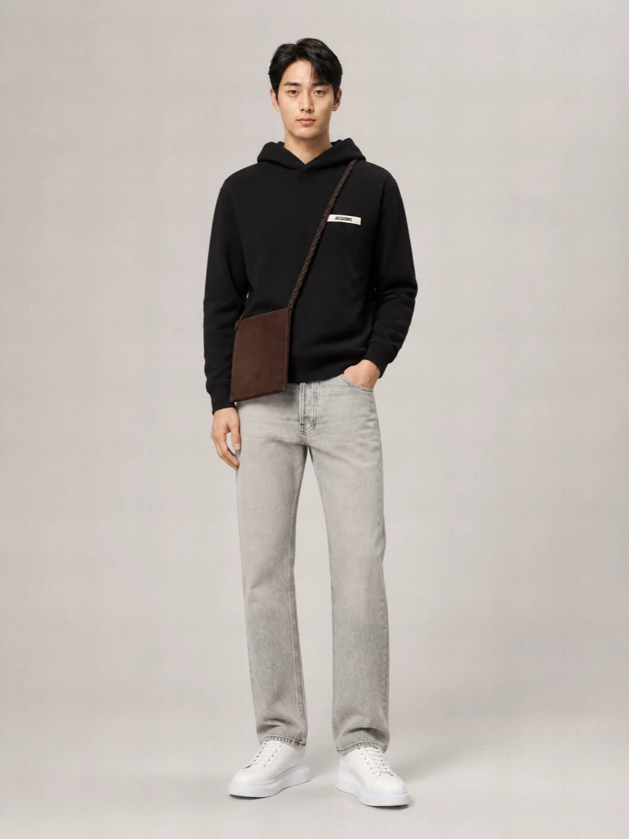 Mc Queen Leather Low-Top Sneakers