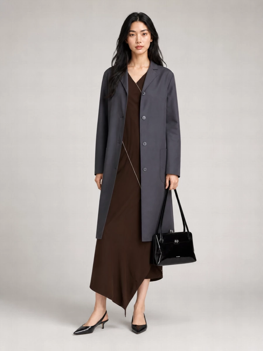 Jil Sander Single-Breasted Coat