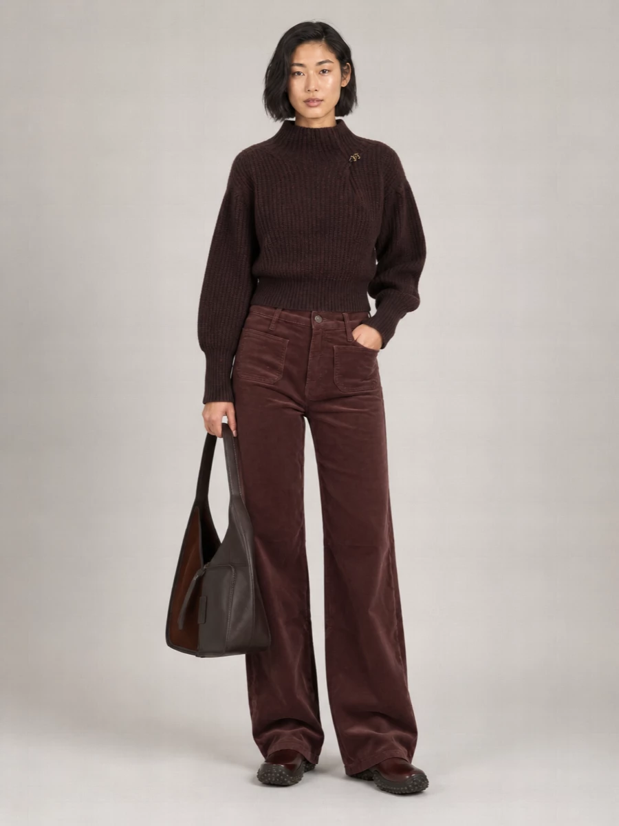 Hereu Leather Hobo Bag
