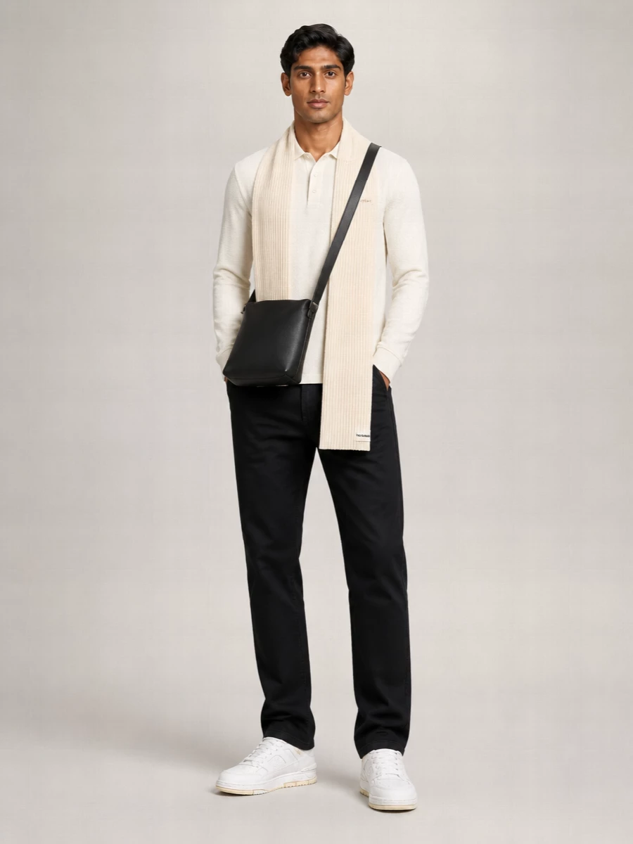 Loewe Leather Medium Bucket Crossbody Bag