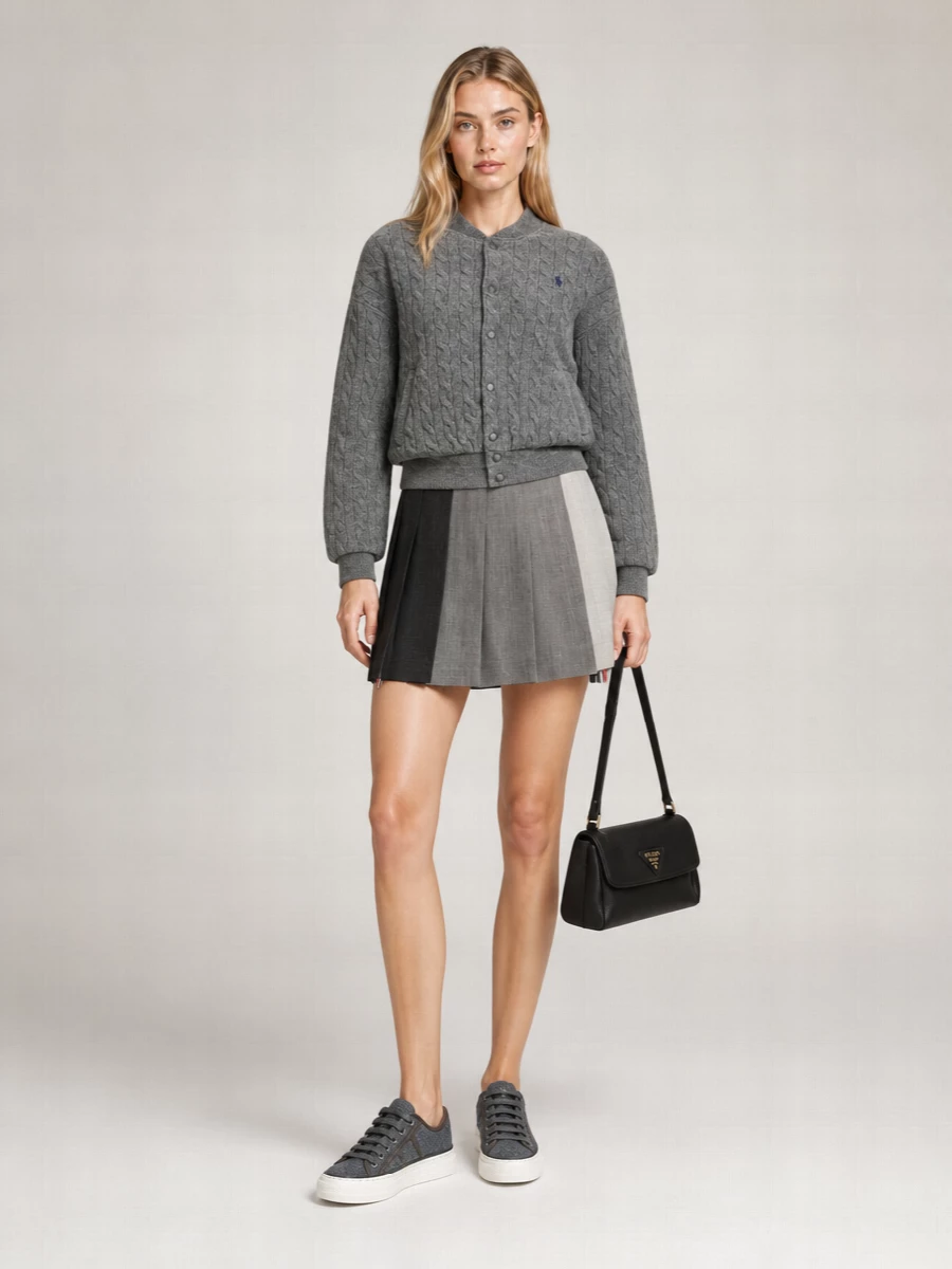 Brunello Cucinelli Wool Low-Top Lace-Up Sneakers