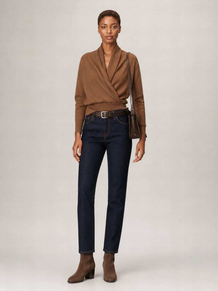 7 For All Mankind Denim Low-Rise Cigarette Jeans