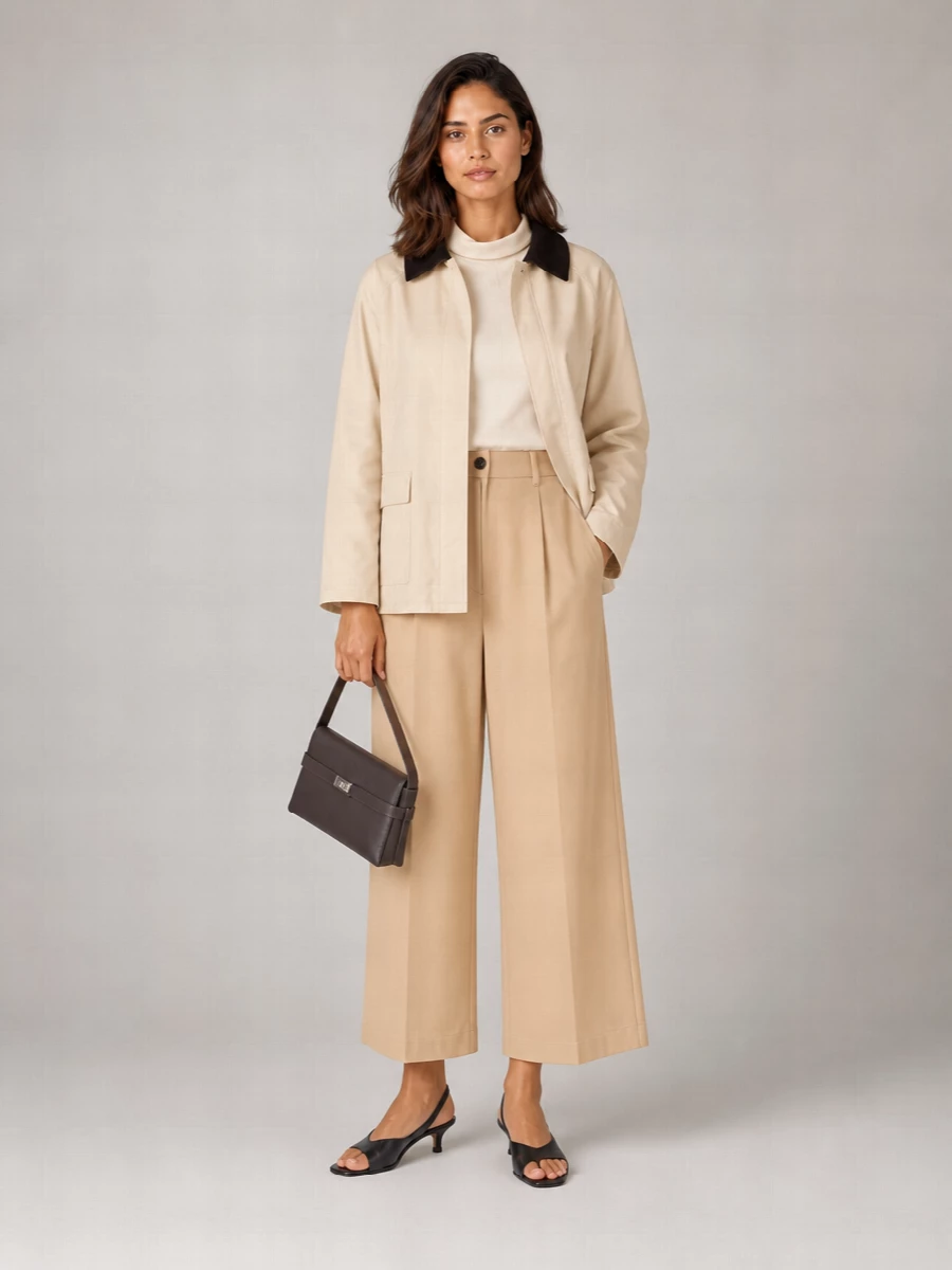 Totême Cotton Corduroy Collar Jacket