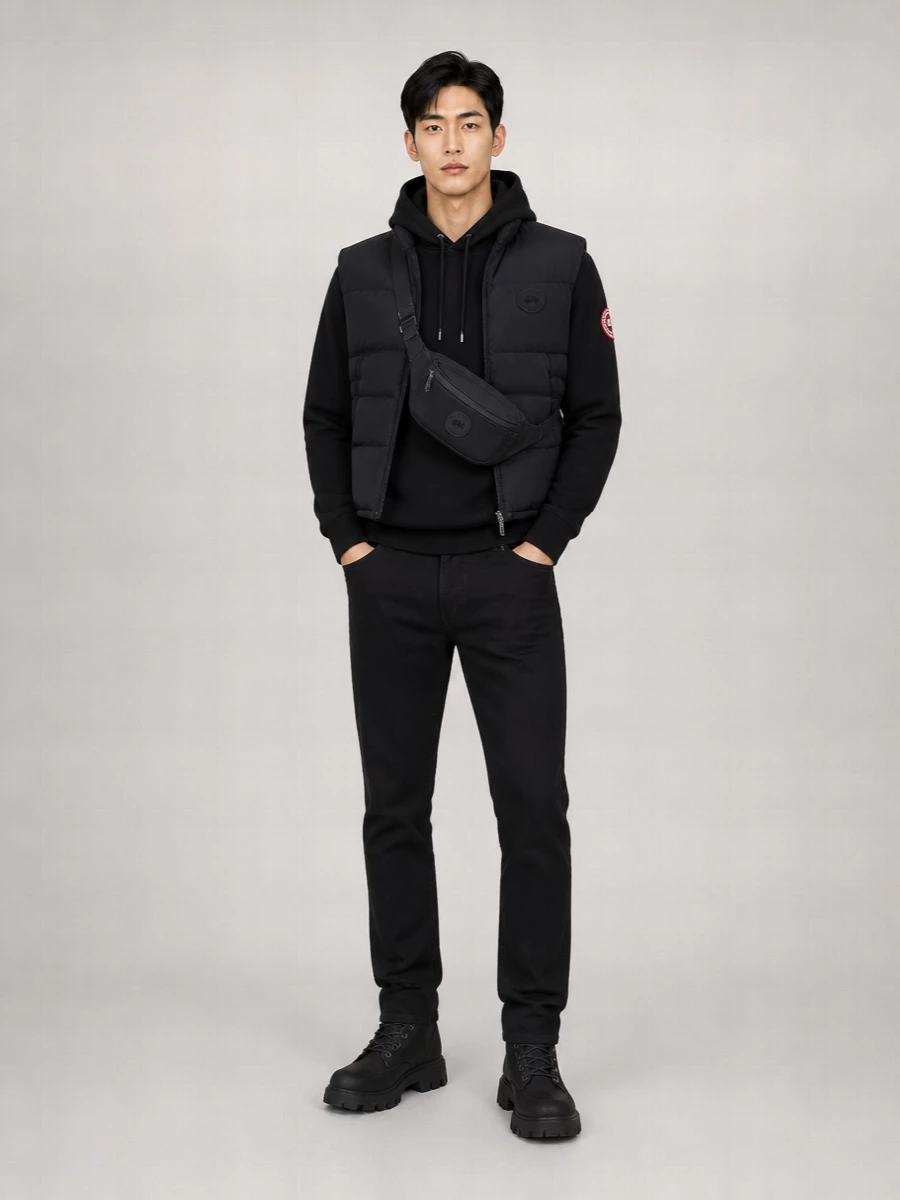 Canada Goose quilted sleeveless padded vest