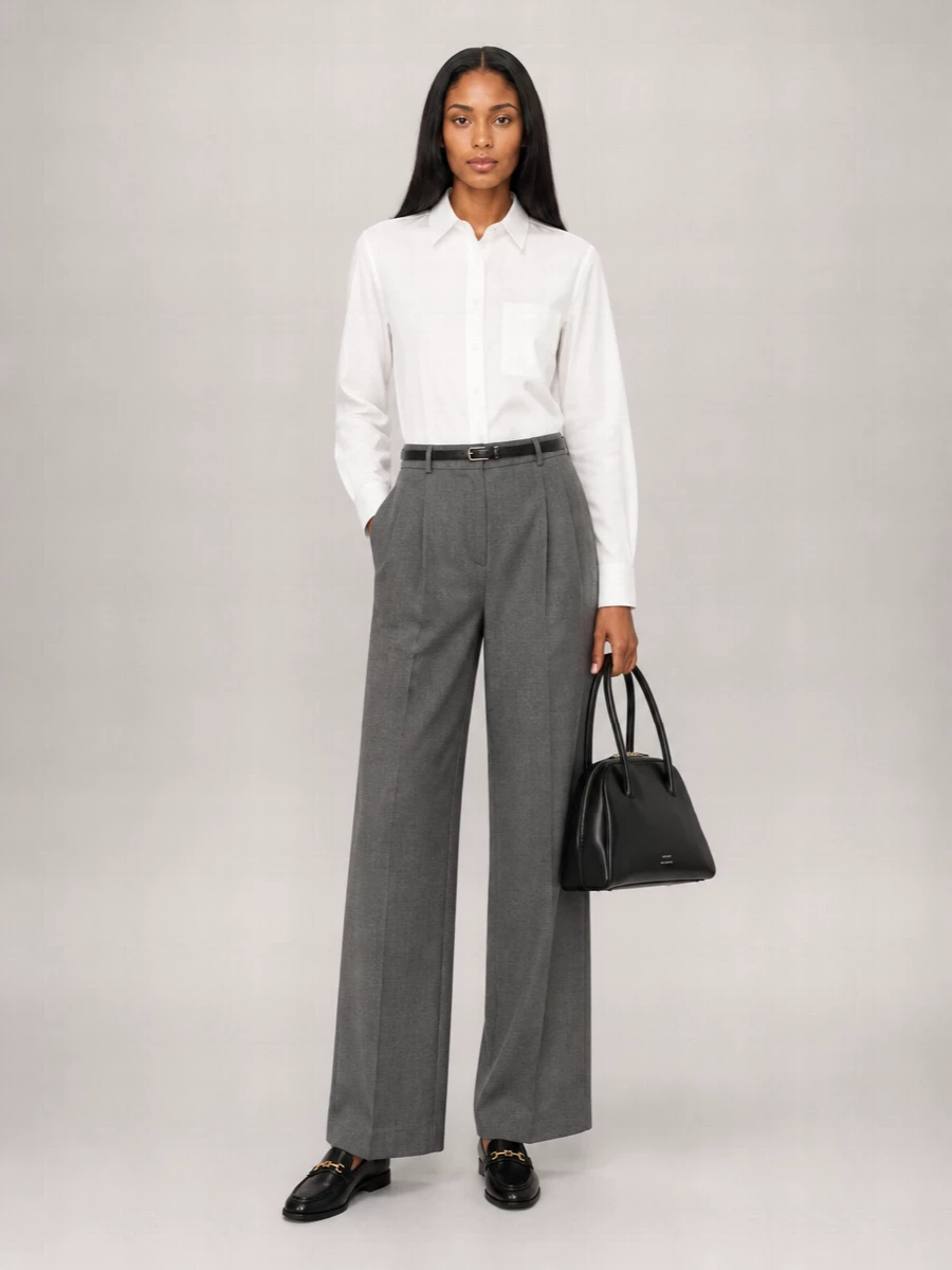Loulou Studio Virgin Wool Wide-Leg Trousers