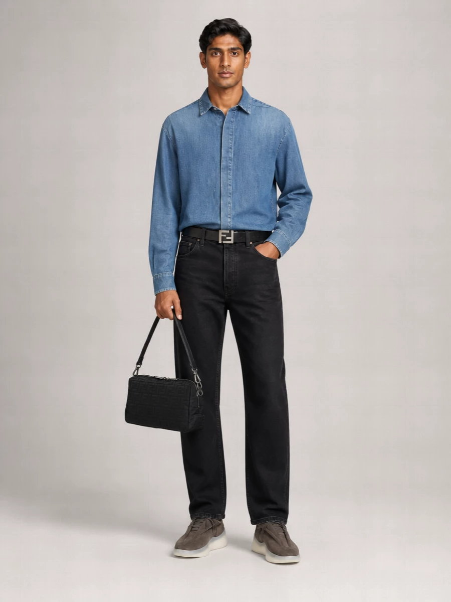 Fear Of God Denim Long-Sleeve Shirt