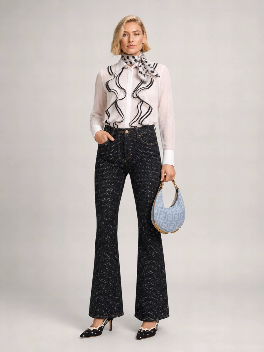 Elisabetta Franchi denim jeans