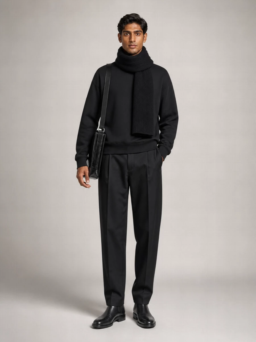 Dries Van Noten cotton oversized crew neck sweatshirt