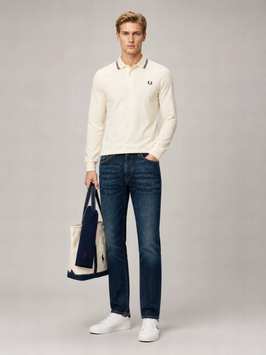 Fred Perry Cotton Piqué Polo Shirt