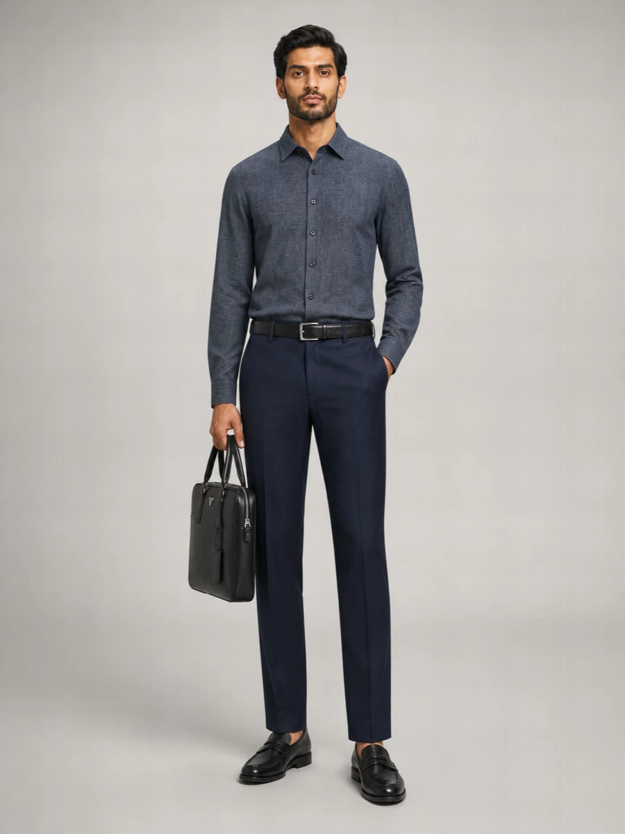 Zegna Linen Pleated Straight-Leg Trousers
