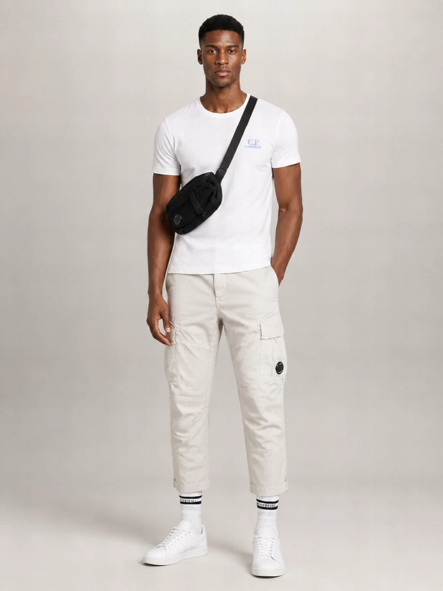 C.p. Company Cotton Relaxed-Fit Logo-Print T-Shirt