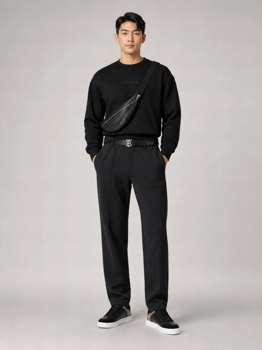 Burberry Reversible Leather Belt