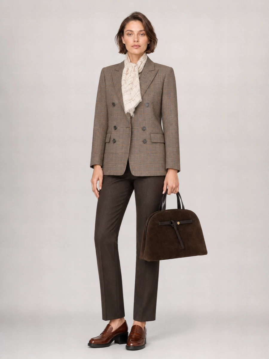 Tory Burch Romy Leather Tote Bag