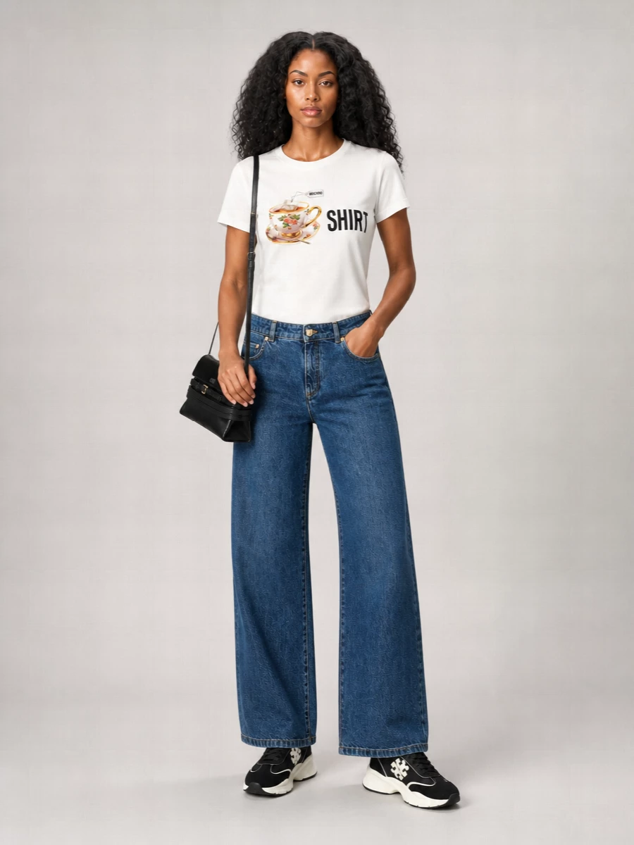 Moschino Cotton Logo-Print T-Shirt