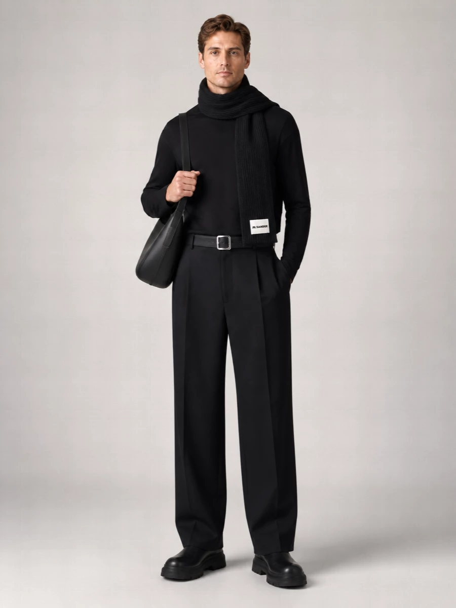 Jil Sander Ribbed Cotton T-Shirt