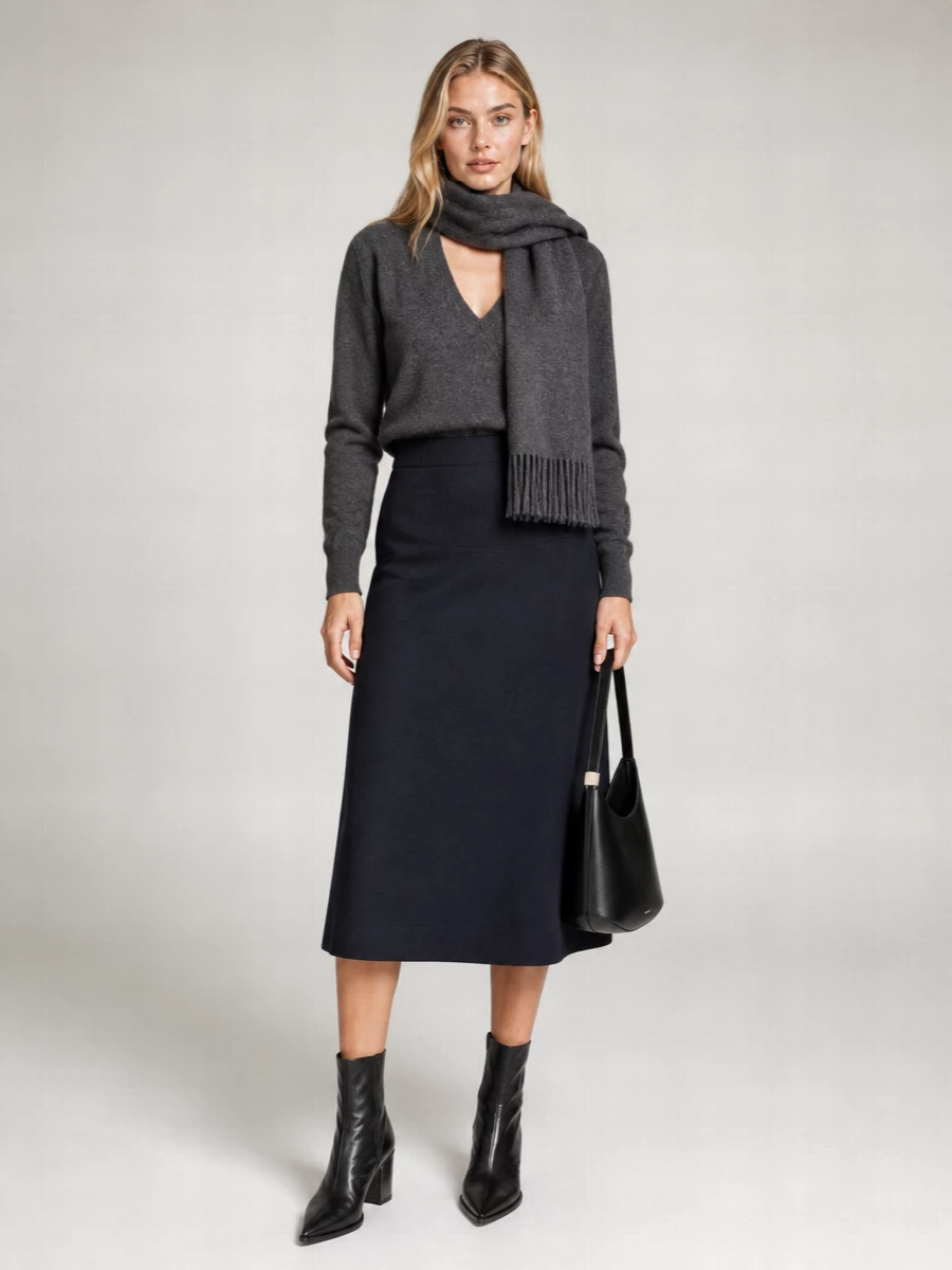 Brunello Cucinelli Cashmere Fringed Scarf