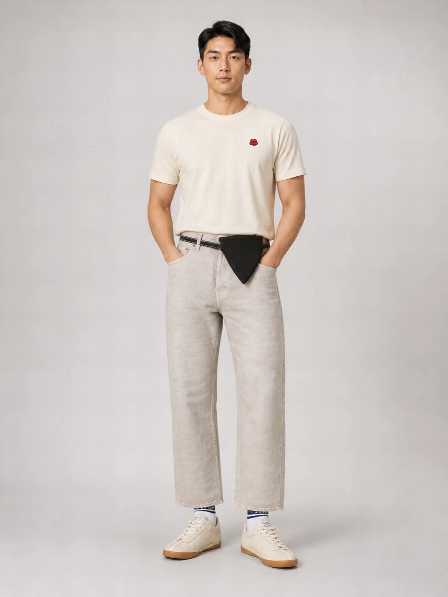 Kenzo Cotton Embroidered T-Shirt
