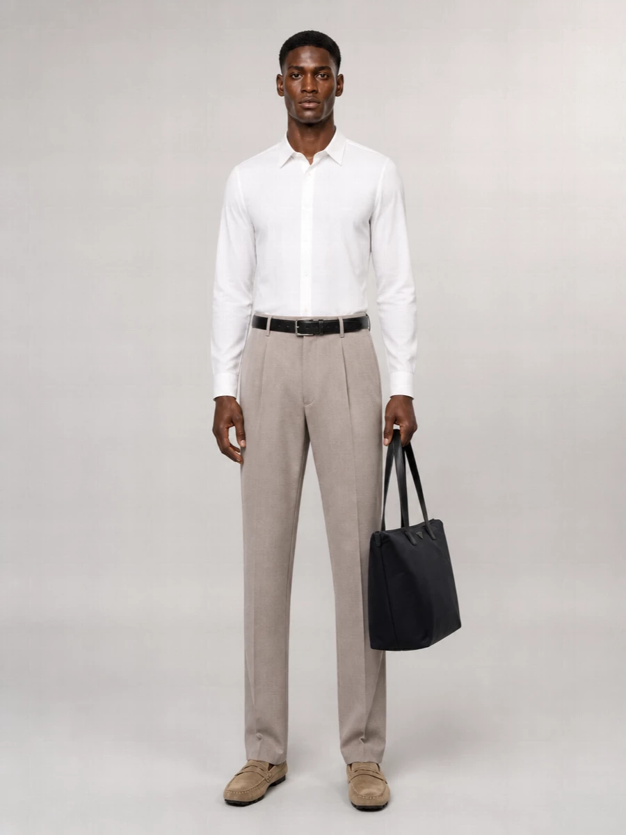 Emporio Armani Leather Driving Loafers